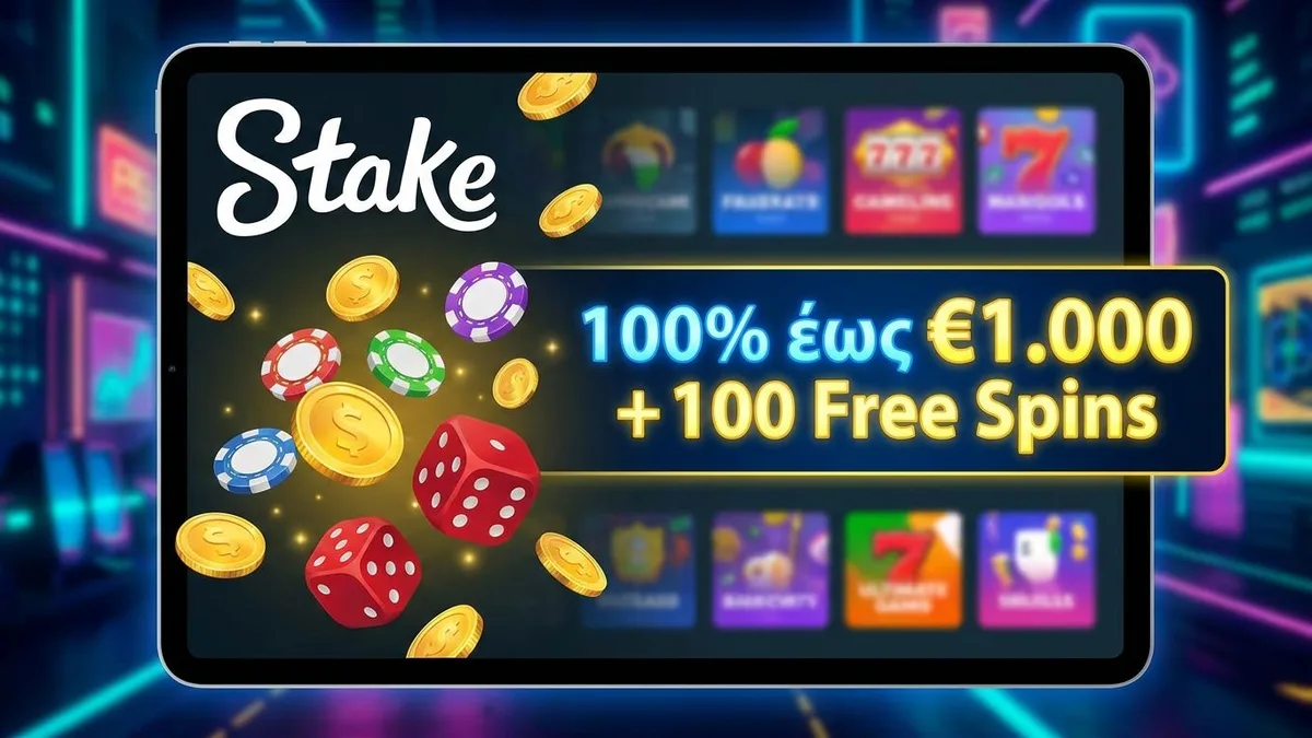 Stake μπόνους υποδοχής